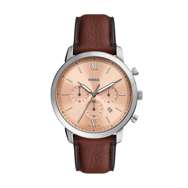 Reloj Fossil Neutra Fs5982 color Plateado para Caballero