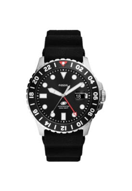 Reloj Fossil Fossil Blue Gmt Fs6036 color Plata para Hombre