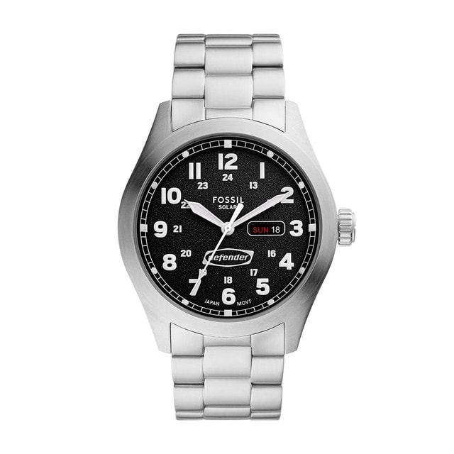 Reloj Fossil Defender Fs5976 Plateado Para Hombre 