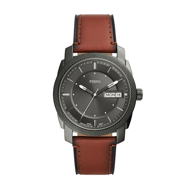 Reloj Fossil Machine Fs5900 color Ahumado para Caballero