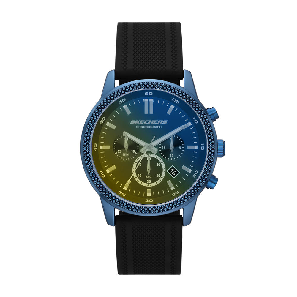 Foto 2 pulgar | Reloj Skechers Clarkdale Sr5198 Azul para Hombre