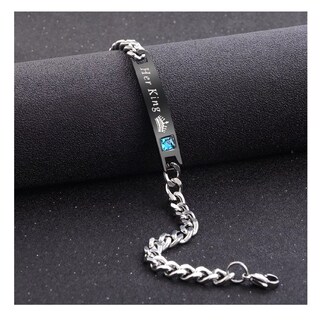 Foto 4 | Set Reloj Hombre De Cuarzo De Negocios Pulsera Caja Negro