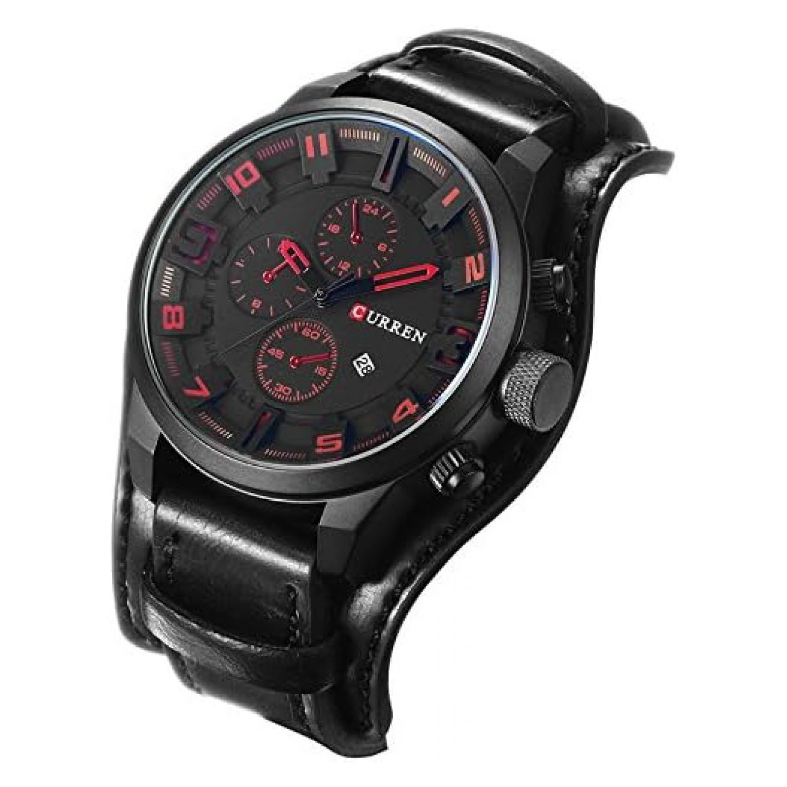 Foto 2 | Reloj Curren Krea96010401 Negro para Hombre