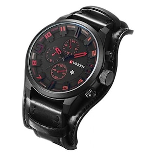 Foto 2 | Reloj Curren Krea96010401 Negro para Hombre
