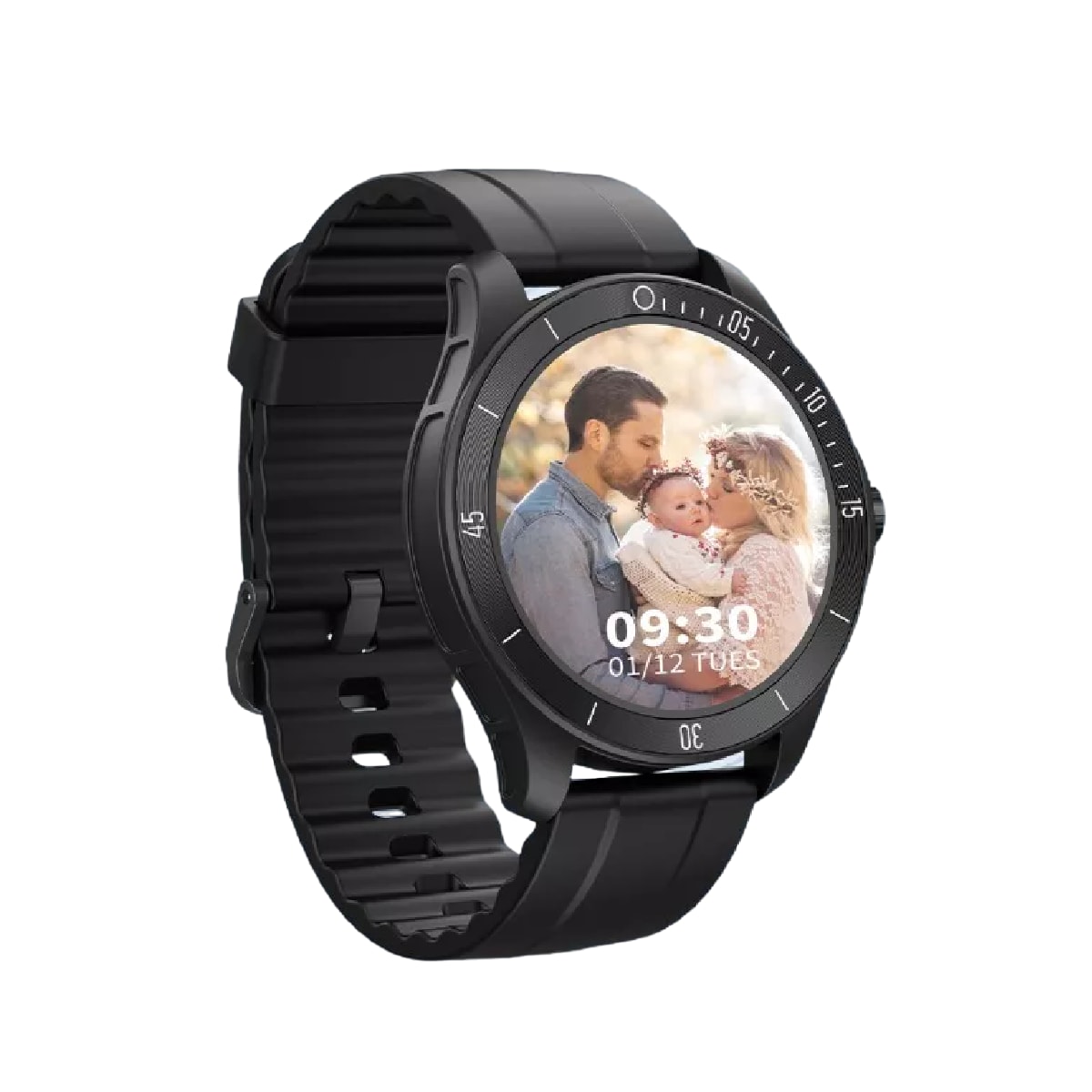 Smartwatch Negro con Bluetooth
