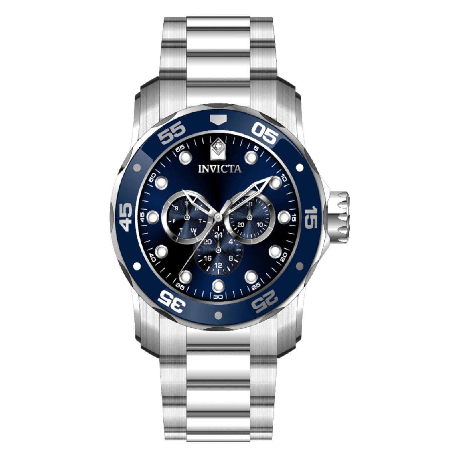 Reloj Invicta 45728 Color Plata Hombre