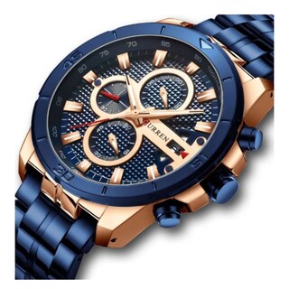Foto 2 | Reloj Curren Krec6003 Azul para Hombre