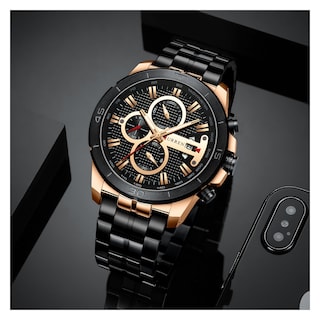 Foto 2 | Reloj Curren Krec6001 Negro para Hombre