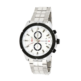 Foto 5 | Reloj Curren Krec6019 Plateado para Hombre