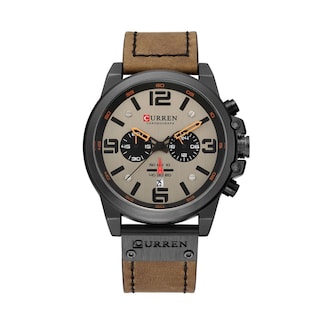 Foto 1 | Reloj Curren Krec160123 Color Marrón Hombre