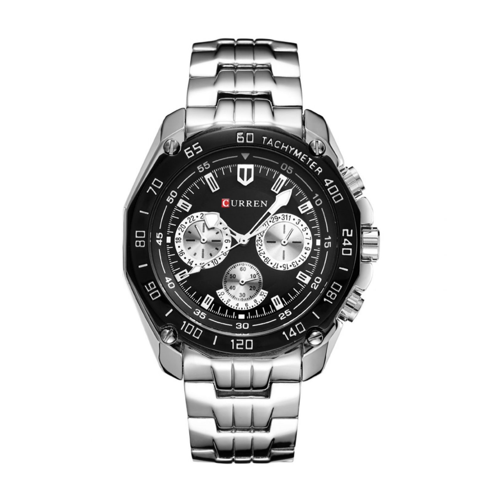 Reloj Curren KREA351901 Plateado para Hombre