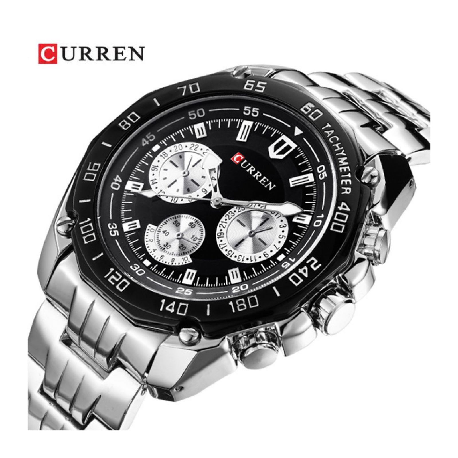 Foto 4 pulgar | Reloj Curren KREA351901 Plateado para Hombre