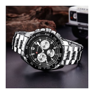 Foto 4 | Reloj Curren KREA351901 Plateado para Hombre