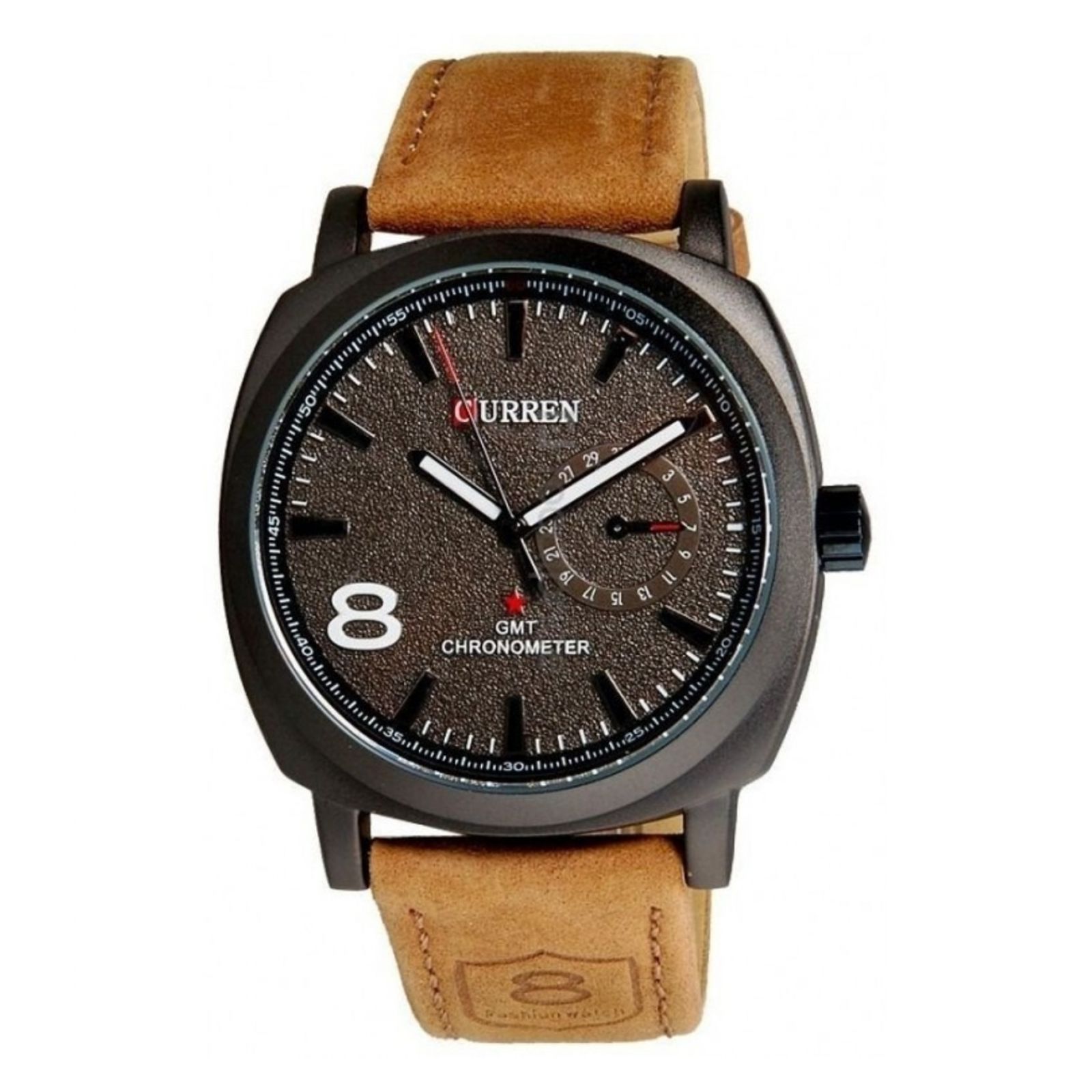 Reloj Curren Kre1901 Color Marrón Hombre