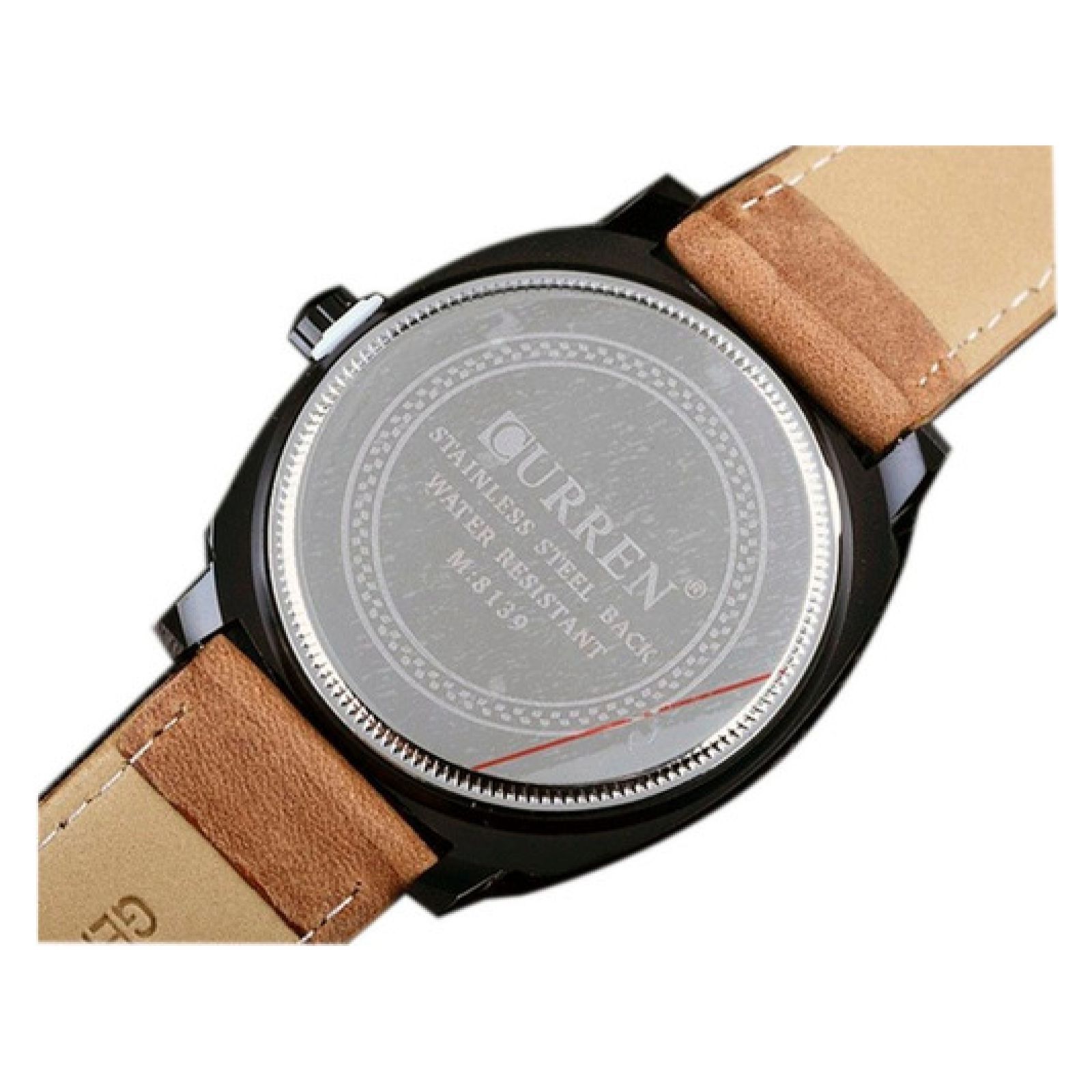 Foto 4 | Reloj Curren Kre1901 Color Marrón Hombre