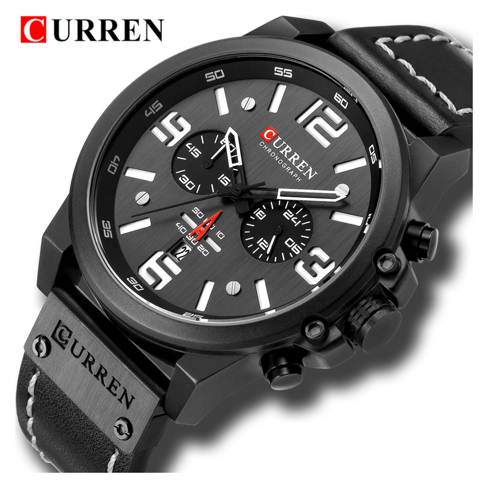 Foto 3 pulgar | Reloj Curren Krec1601 Color Negro para Hombre