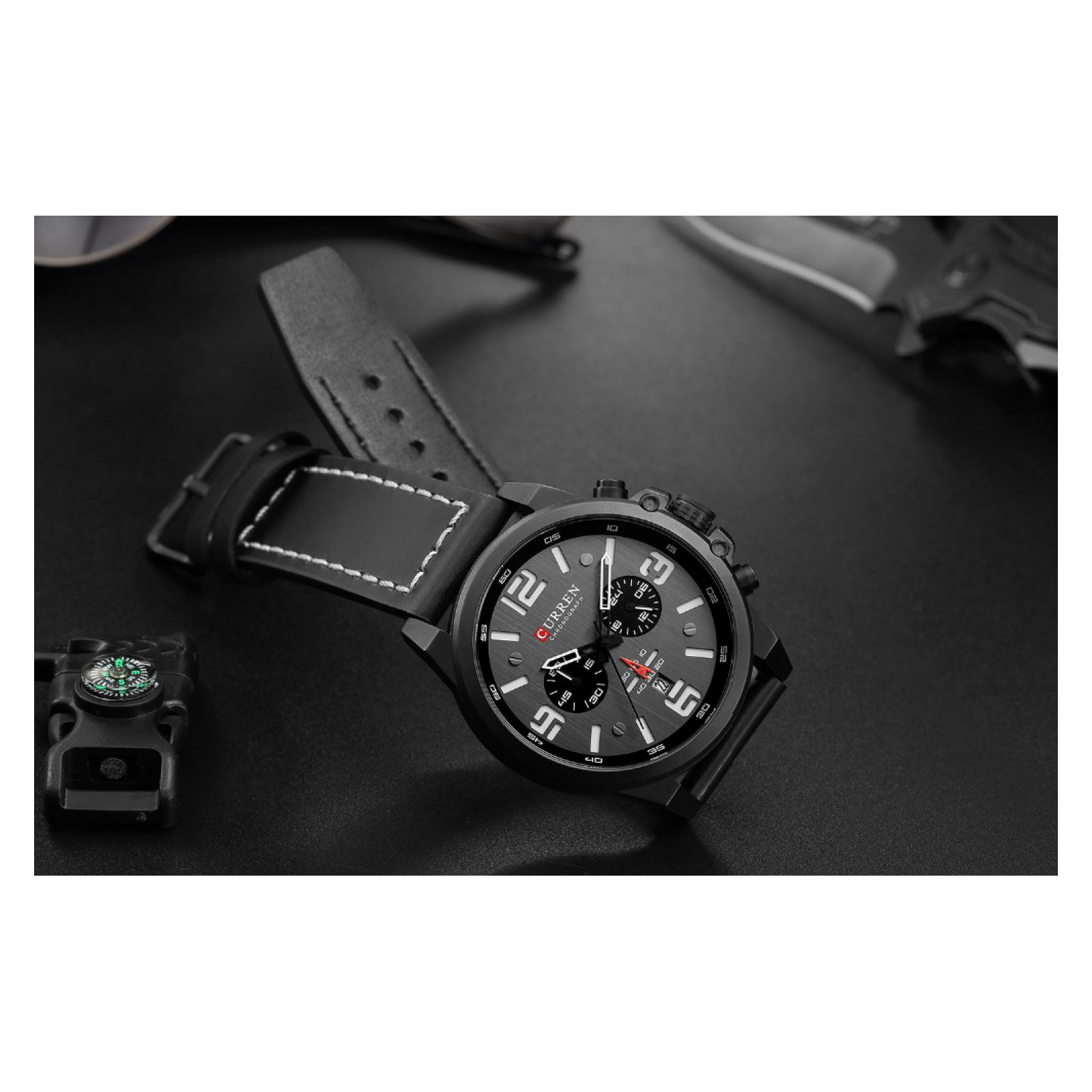 Foto 5 pulgar | Reloj Curren Krec1601 Color Negro para Hombre