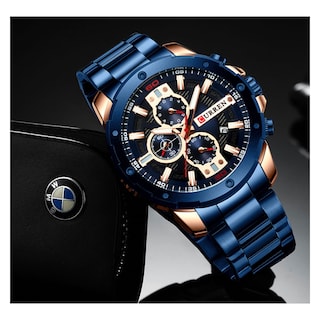 Foto 4 | Reloj Curren Krec6703 color Azul para Hombre