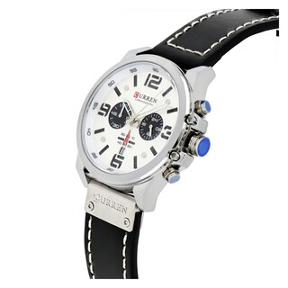 Foto 3 | Reloj Curren Krec161902 Color Negro para Hombre