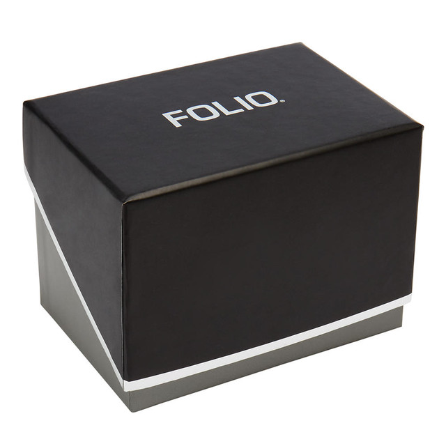 Foto 3 | Set de Reloj Mass Market Folio Fmdfl6022 Color Gunmetal para Hombre