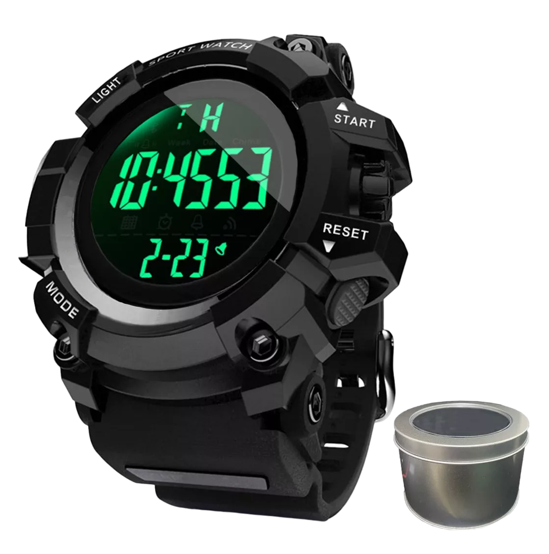 Reloj Belug Negro para Hombre