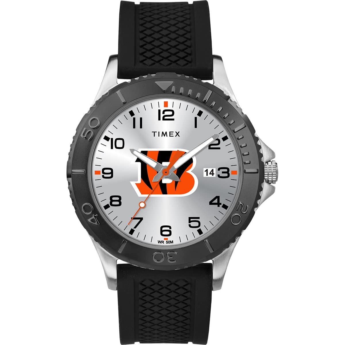 Foto 2 pulgar | Mira Timex Nfl Gamer Cincinnati Bengals Para Hombre - Venta Internacional.