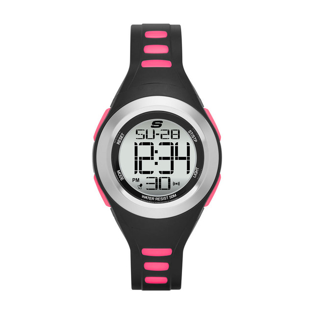 Foto 2 pulgar | Reloj De Pulso Skechers Tennyson Sr2019 Color Negro Para Dama