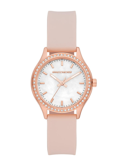 Reloj Skechers Starline Sr6252 Color Oro Rosa Para Dama