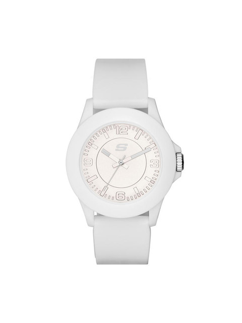 Reloj De Pulso Skechers Rosencrans Sr6023 Color Blanco Para Dama