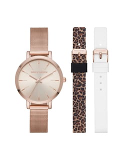 Foto 1 | Reloj De Pulso Skechers Sets Sr9029 Color Oro Rosado Para Dama