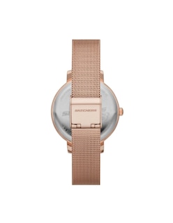 Foto 4 | Reloj De Pulso Skechers Sets Sr9029 Color Oro Rosado Para Dama