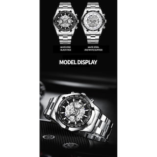 Foto 7 | Reloj Binbond Hollow, Impermeable, No Mecánico, S033 - Venta Internacional.