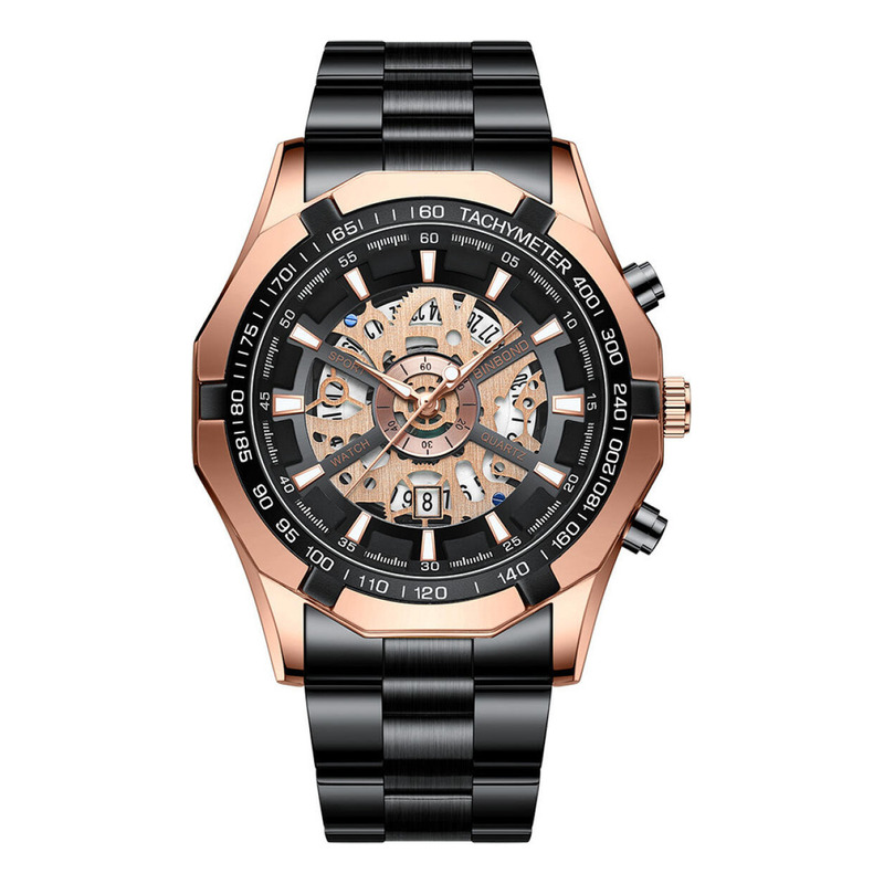 Reloj Binbond Hollow, Impermeable, No Mecánico, S033 - Venta Internacional.