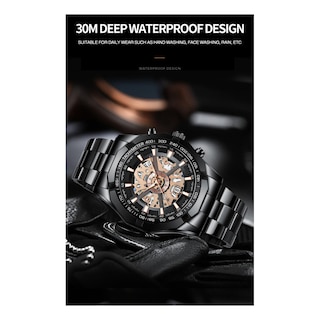 Foto 5 | Reloj Binbond Hollow, Impermeable, No Mecánico, S033 - Venta Internacional.