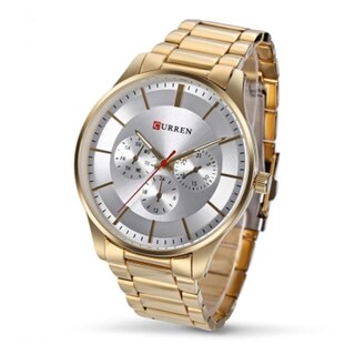 Foto 1 | Reloj Curren Kreb5818 Color Dorado Hombre