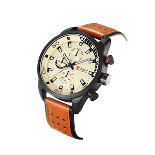 Foto 2 | Reloj Curren Kreb110111 Color Marrón Hombre