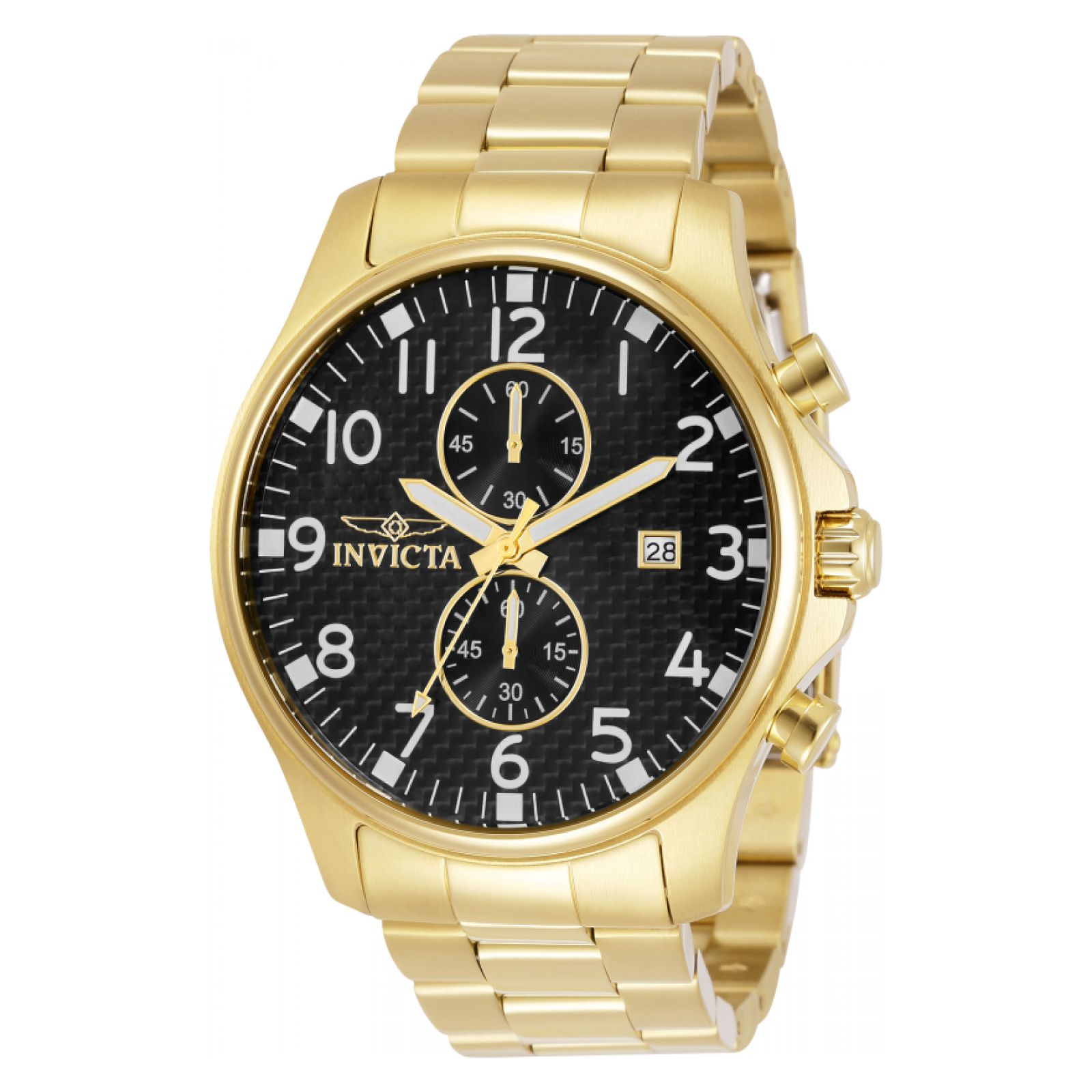 Reloj  Invicta 382 Color Dorado Hombre