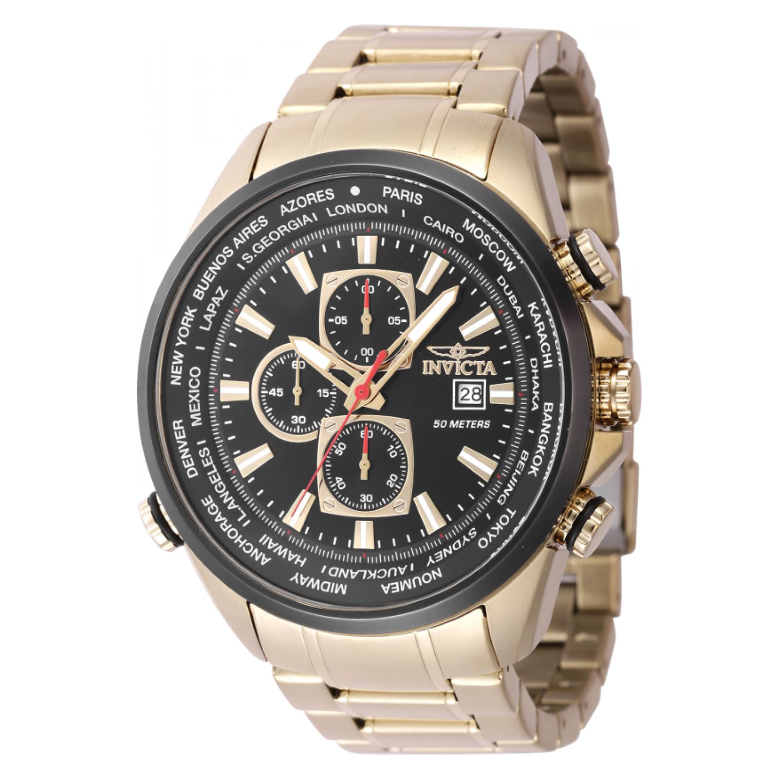 Reloj  Invicta 47819 Color Dorado Hombre