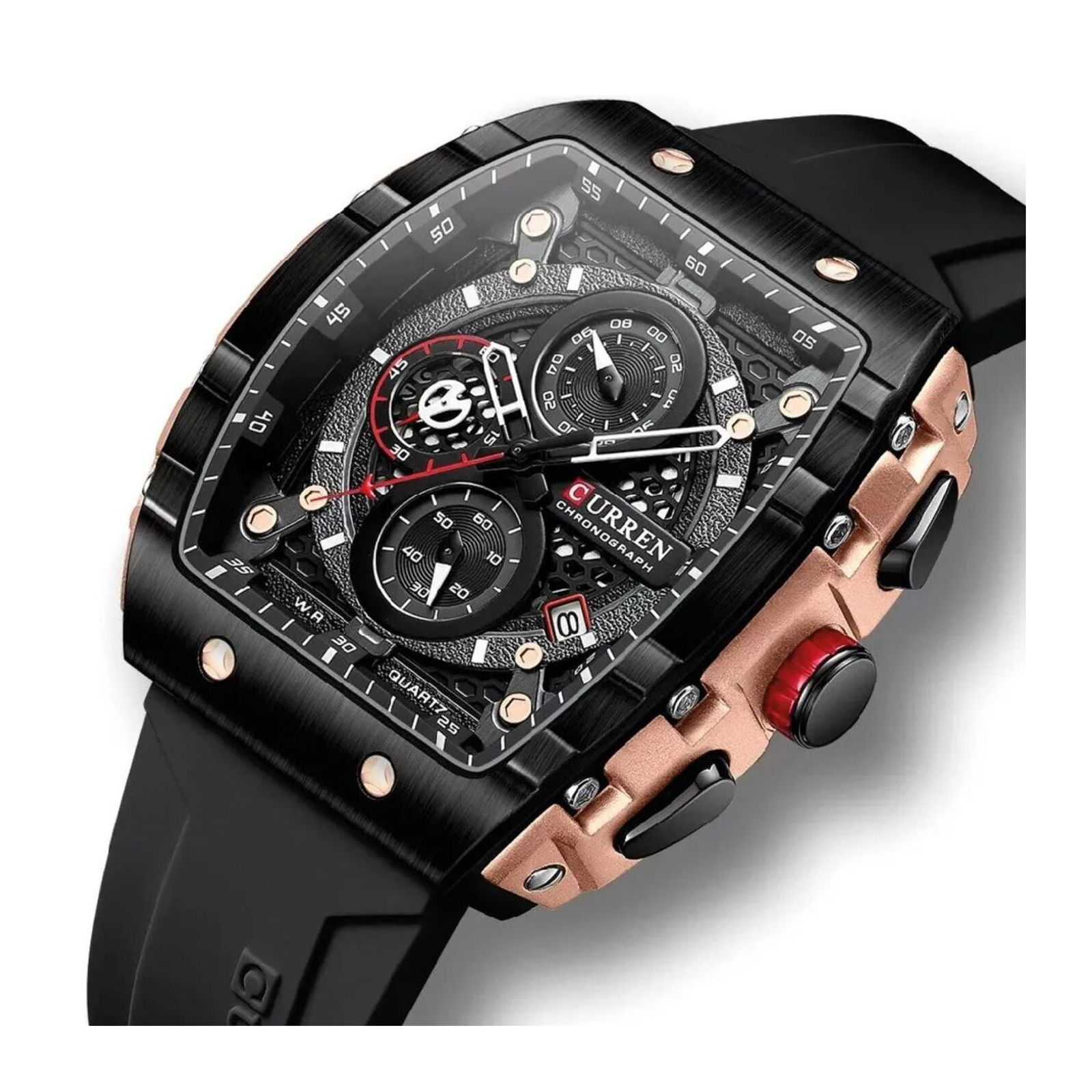 Foto 3 pulgar | Reloj Curren Kred8201 Negro para Hombre