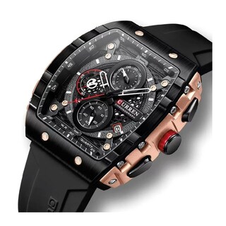 Foto 2 | Reloj Curren Kred8201 Negro para Hombre