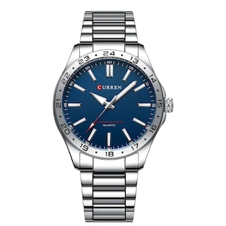 Foto 1 | Reloj Curren Kred9303 Plata para Hombre