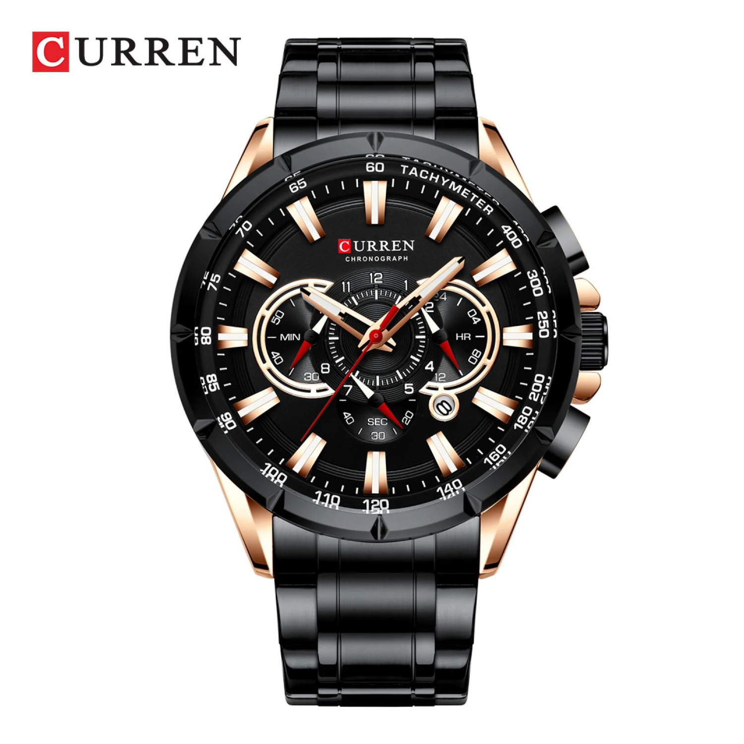 Foto 2 pulgar | Reloj Curren Krec9501 Negro para Hombre