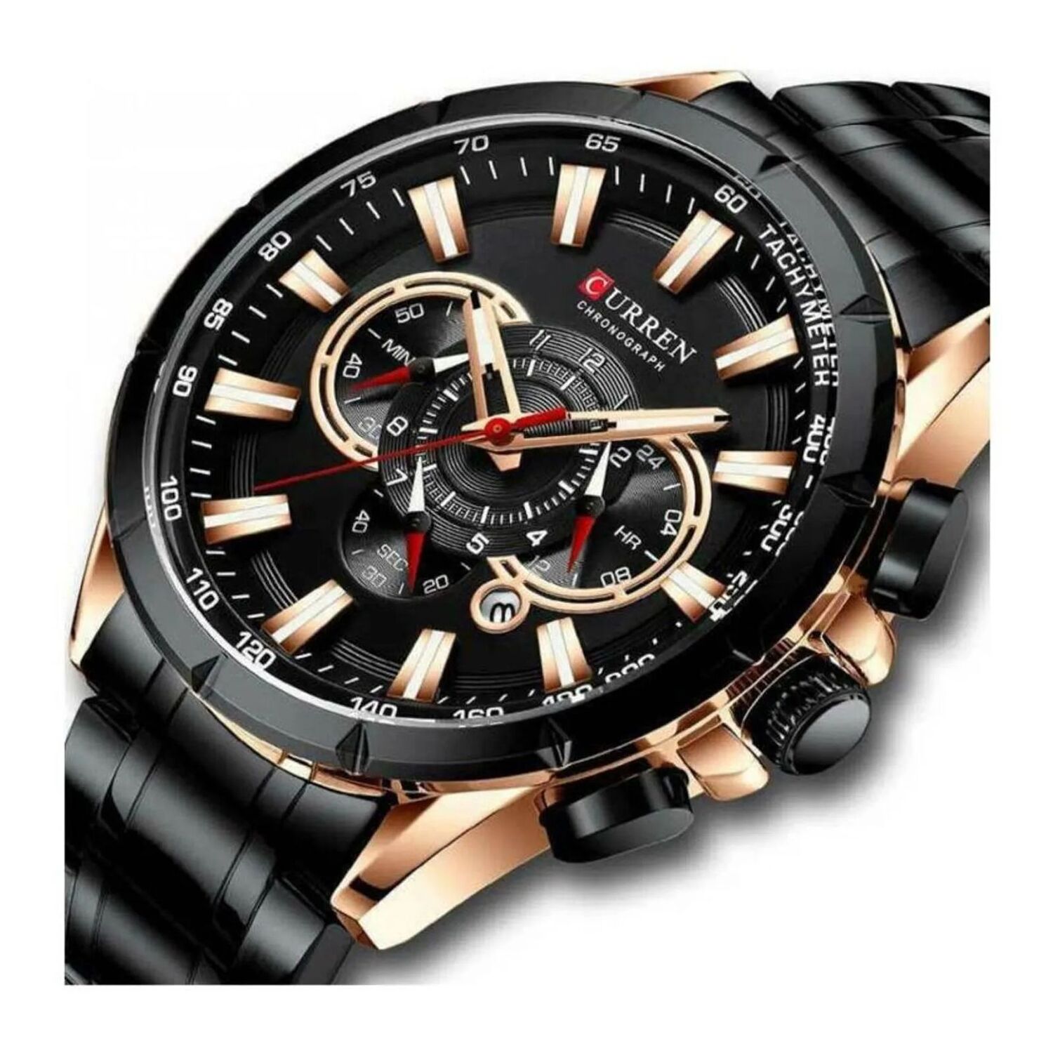 Foto 3 pulgar | Reloj Curren Krec9501 Negro para Hombre
