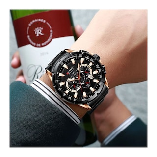 Foto 5 | Reloj Curren Krec9501 Negro para Hombre