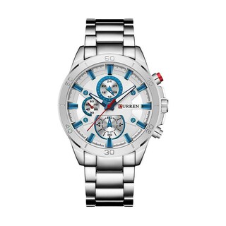 Foto 1 | Reloj Curren Kreb56190203 Plateado para Hombre