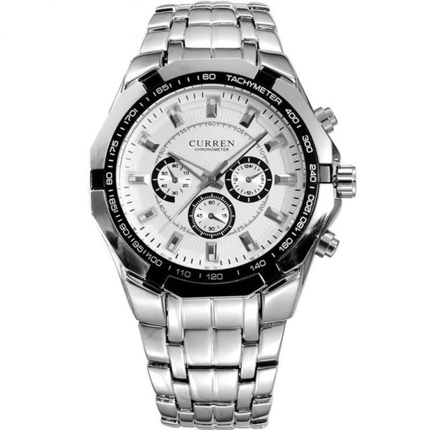 Reloj Curren Kre0402 color Plata para Hombre