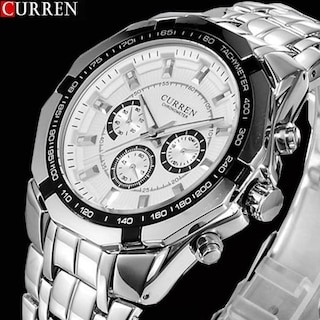 Foto 2 | Reloj Curren Kre0402 color Plata para Hombre