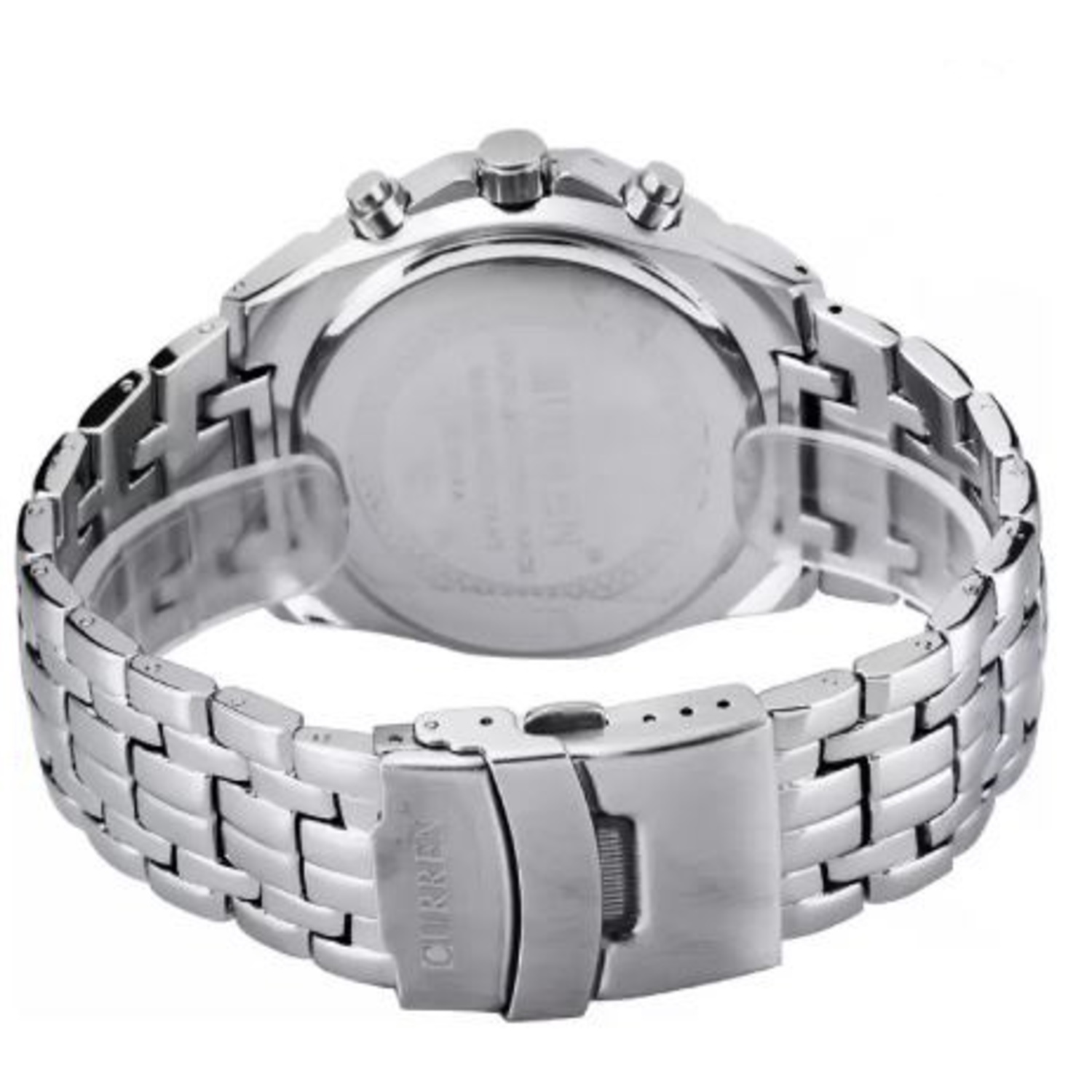 Foto 4 pulgar | Reloj Curren Kre0402 color Plata para Hombre