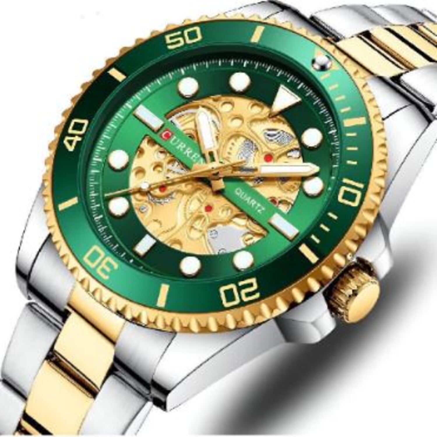 Foto 3 pulgar | Reloj Curren Multicolor Kred371907 para Hombre