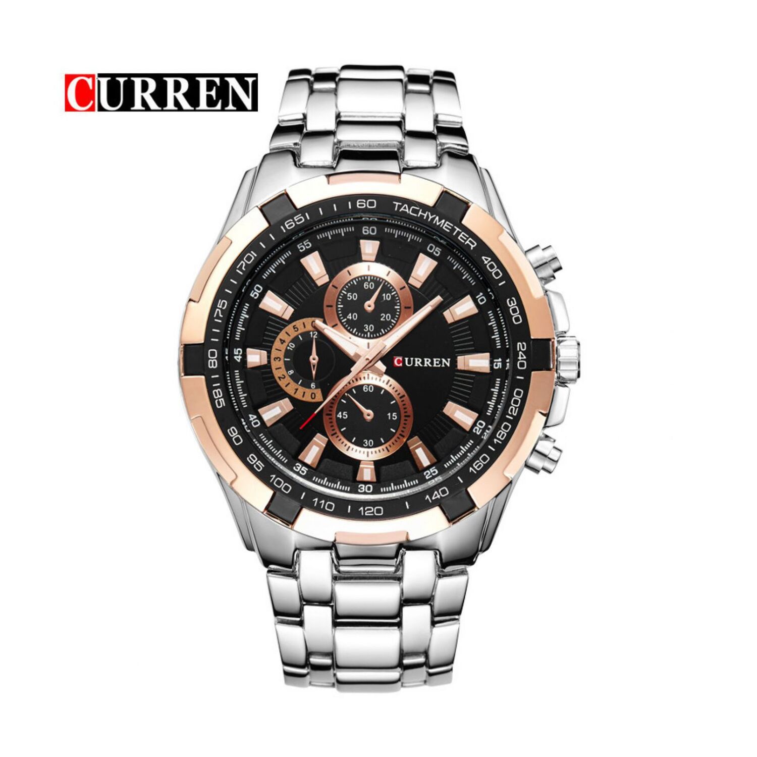 Foto 2 | Reloj Curren Kre02192001 Plata para Hombre